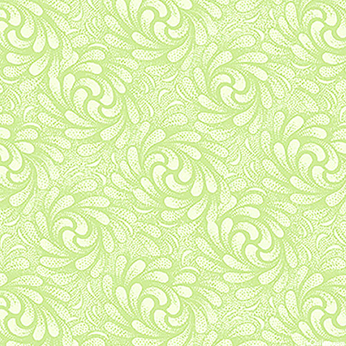 Cottage Charm - Swirls Reverse - Pistachio Green - DIGITAL