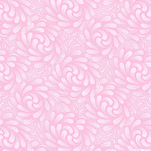 Cottage Charm - Swirls Reverse - Rosie Pink - DIGITAL