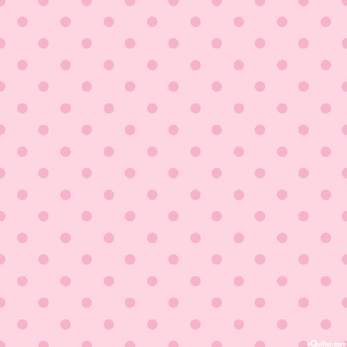 Dotty - Polka Dots - Powder Pink