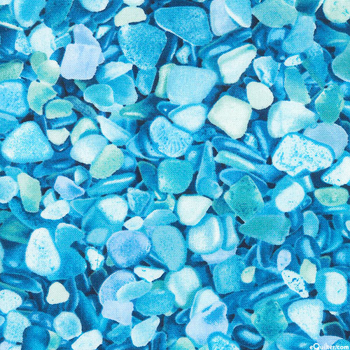 Beach Dreams - Seaglass - Bahama Blue
