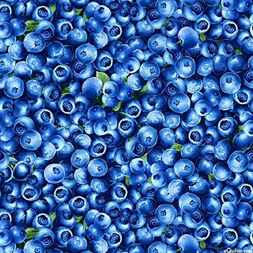 Blueberry Delight - Berry Harvest - Royal Blue - DIGITAL