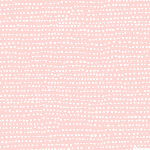 Moonscape - Sake Sashiko Stitches - Powder Pink - FLANNEL