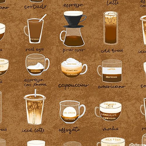 Just Brew It - Coffee Bar Menu - Twig Brown
