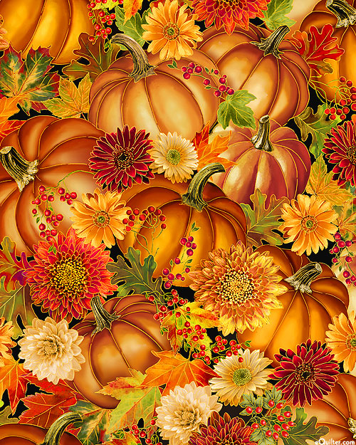 Be Thankful - Pumpkin Harvest - Pumpkin/Gold
