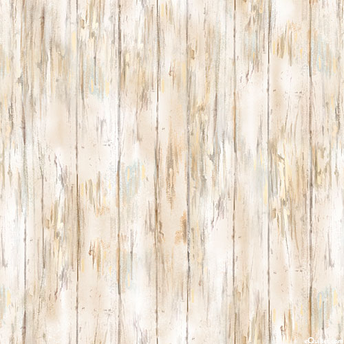 Birdhouse Bloom - Wood Plank Stripe - Oak Brown - DIGITAL