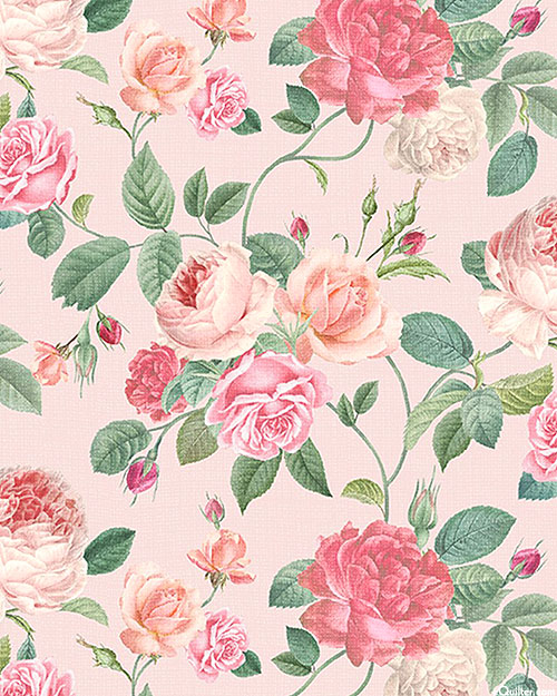 Jardin - Vintage Bouquet - Powder Pink - DIGITAL