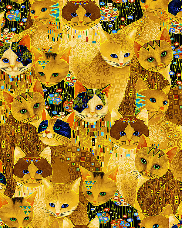 Cleo - Golden Cats - Yarrow Gold/Gold