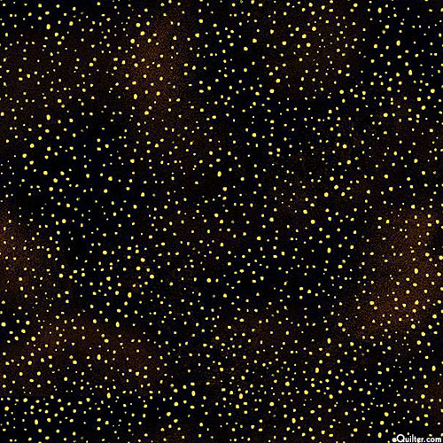 Cleo - Golden Tiny Dots - Black/Gold