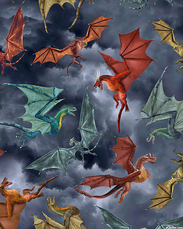 Dragon's Lair - Dragon's Battle - Thunderstorm Gray