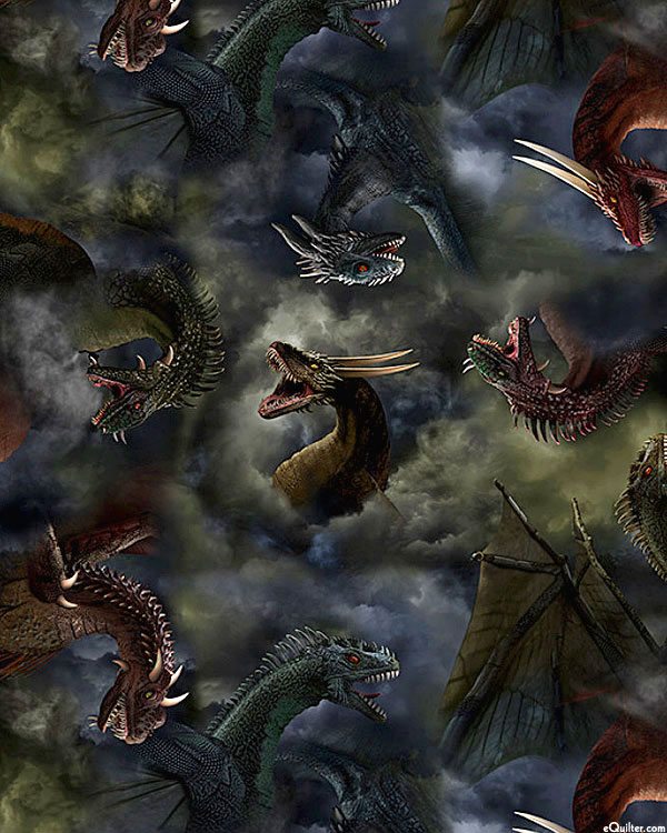 Dragon's Lair - Cloudy Flight - Storm Gray - DIGITAL