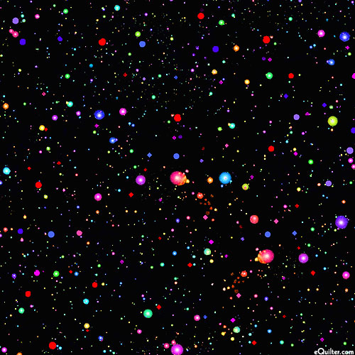 Out Of This World - Space Out Dots - Black