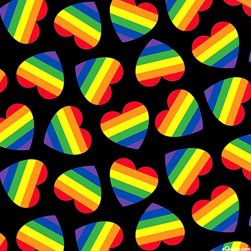 Hearts & Rainbows - Multi - DIGITAL