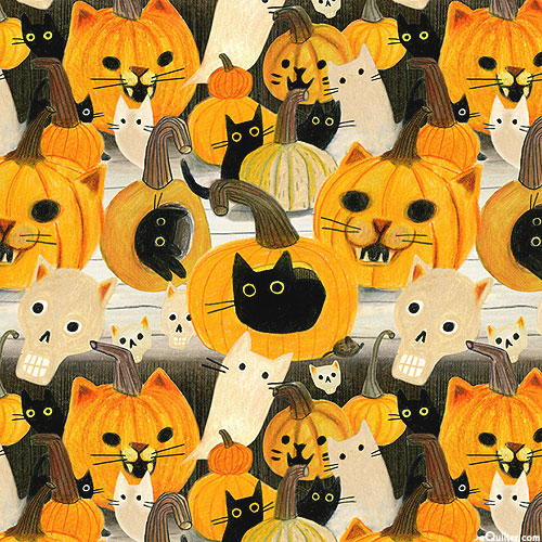 Meowlowee - Pumpkin Kitties - Multi - DIGITAL