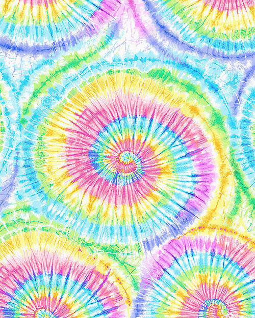 Tie-Dye - Rainbow Swirls - Multi
