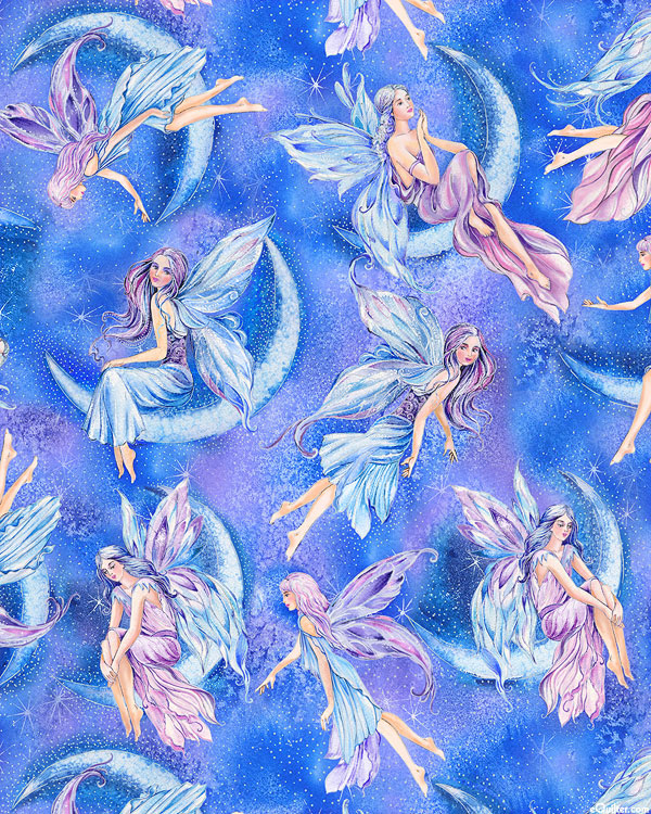 Fairy Soiree - Sparkling Fairies - Lilac/Silver