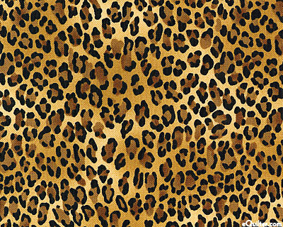 Perky Leopard Spots - Caramel