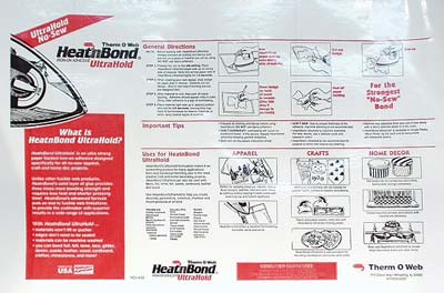 eQuilter Heat 'n Bond Ultra Hold - White - Double Sided - 17