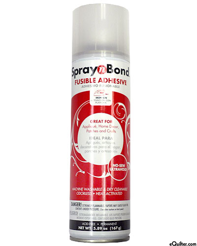 Spray n Bond Fusible Adhesive No Sew Ultrahold