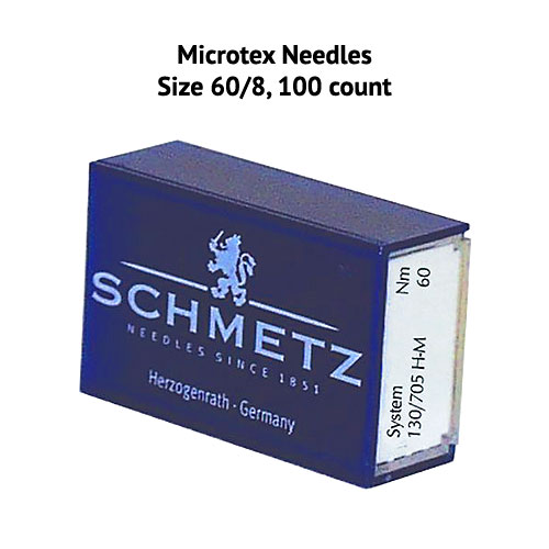 Schmetz Bulk Microtex Sharp Machine Needles - Size 60/8