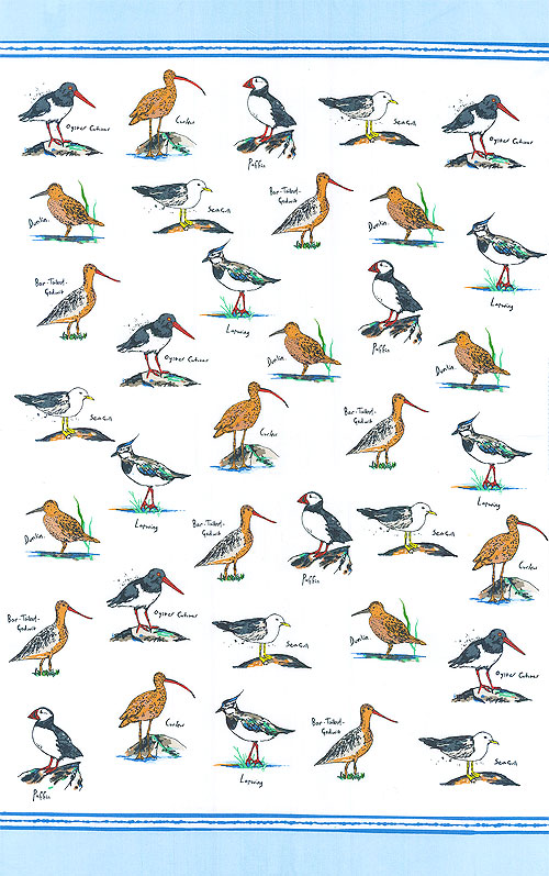 Coastal Birds - Tea Towel
