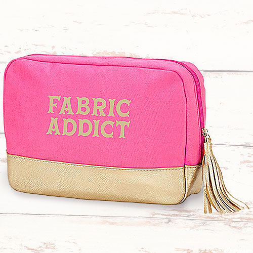 Fabric Addict - Cabana Canvas Zip Bag
