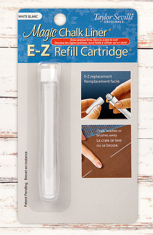 Magic Chalk Liner E-Z Refill Cartridge - White