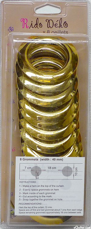 Grommets - Polished Gold