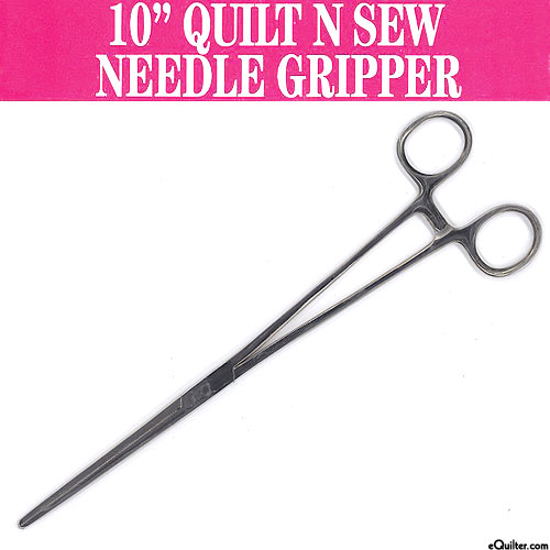 Hemostat - Needle Gripper - 10" Long