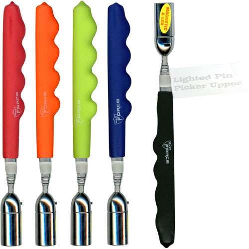 Lighted Magnetic Pin Picker Upper - Assorted Colors