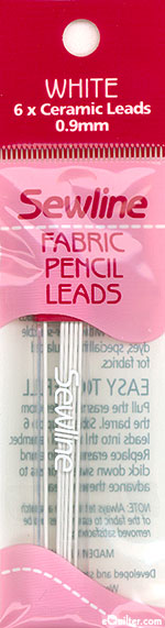 Sewline Fabric Pencil Refill Ceramic Leads - White