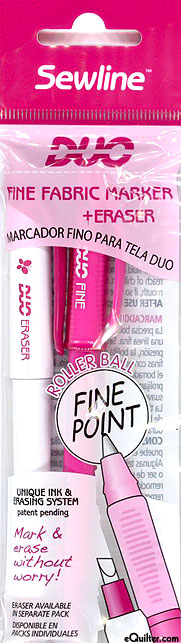Sewline Duo Marker & Marker Eraser - Fine