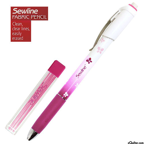 Sewline Fabric Pencil - Pink Ceramic Lead