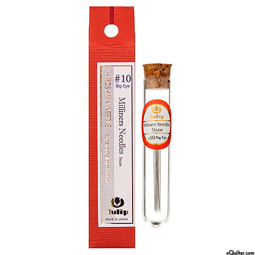 Hiroshima Milliners Straw Needles - #10 Big Eye