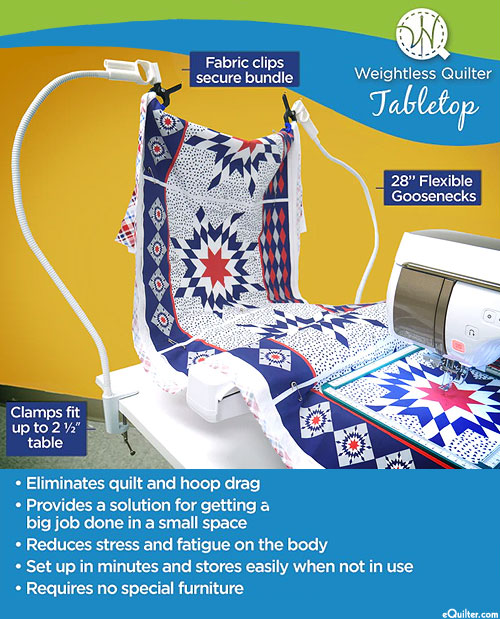 Weightless Quilter Tabletop