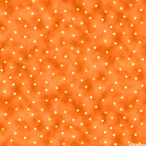 Abra-CAT-Dabra - Dots - Tangerine Orange - DIGITAL