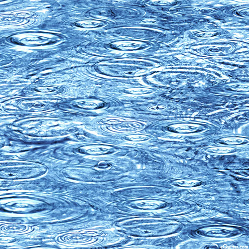 Open Air - Raindrop Pool - Steel Blue - DIGITAL