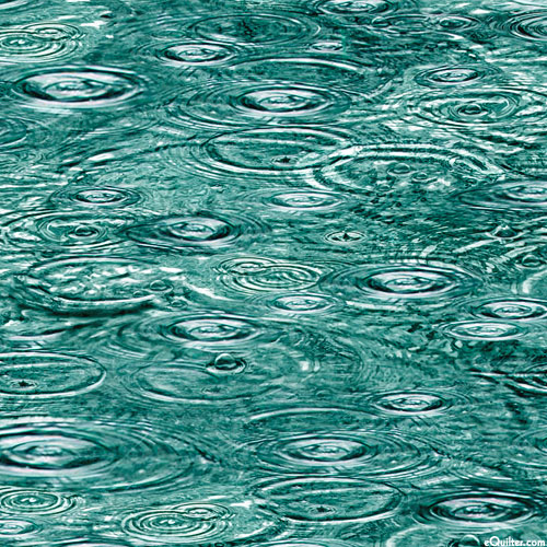 Open Air - Raindrop Pool - Sea Green - DIGITAL