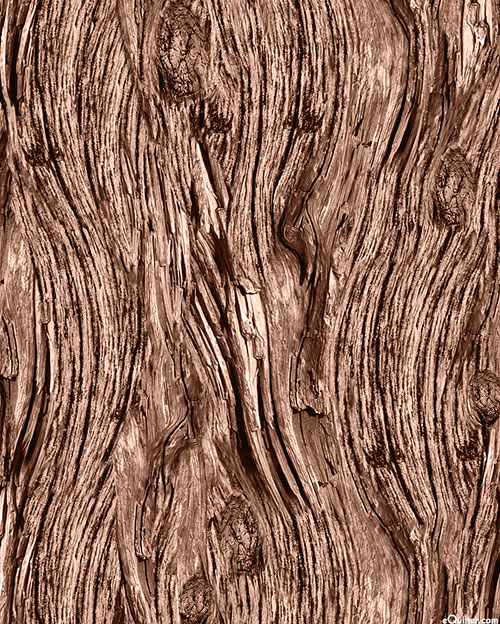 Open Air - Aged Wood Grain - Mocha Brown - DIGITAL PRINT