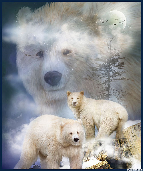 Arctic Dreams - Spirit Bear Forest - 36" x 44" - DIGITAL PANEL