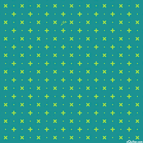 Cat Flat - Wallpaper Sparkles - Jade - DIGITAL