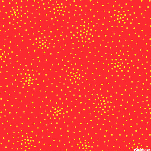 Light Up The Sky! - Polka Spots - Flame Red - DIGITAL