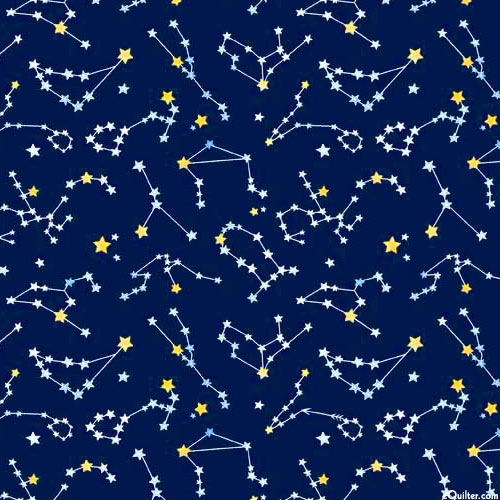 Celestial - Constellations - Midnight Blue - DIGITAL