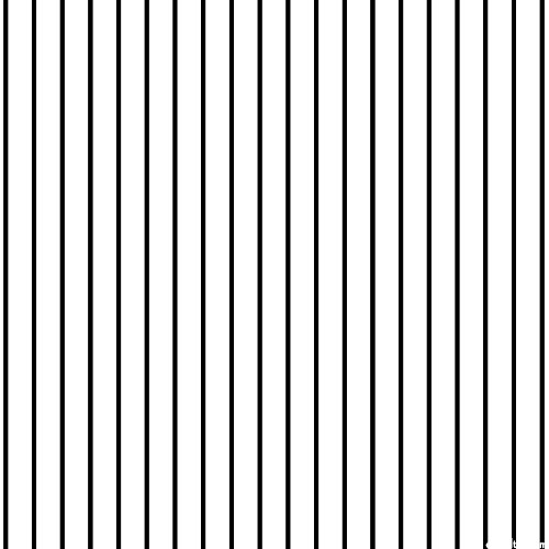 Dots & Stripes - Thin Stripes - White - DIGITAL