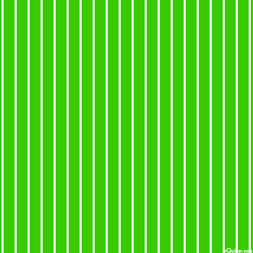 Dots & Stripes - Thin Stripes - Bamboo Green - DIGITAL
