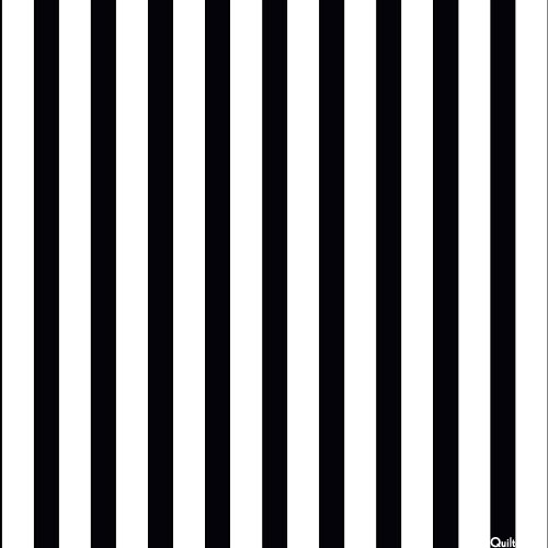Dots & Stripes - Large Stripes - Black - DIGITAL