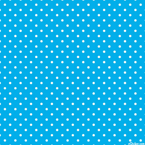 Dots & Stripes - Small Dot Grid - Alpine Blue - DIGITAL