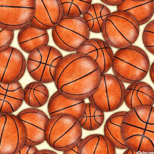Slam Dunk - Bouncing Basketballs - Buttercreme - DIGITAL