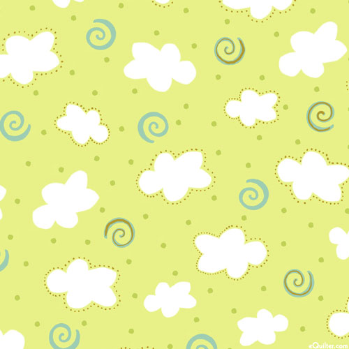 Cute & Cuddly - Dreamy Clouds - Lemon Sorbet - DIGITAL