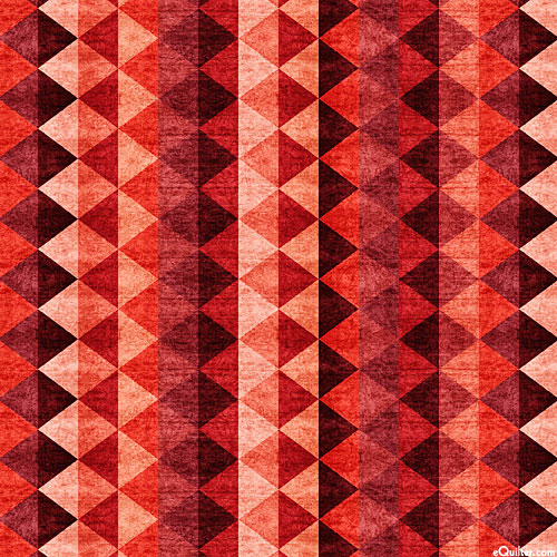 The Great White North - Triangles Stripe - Scarlet Red - DIGITAL