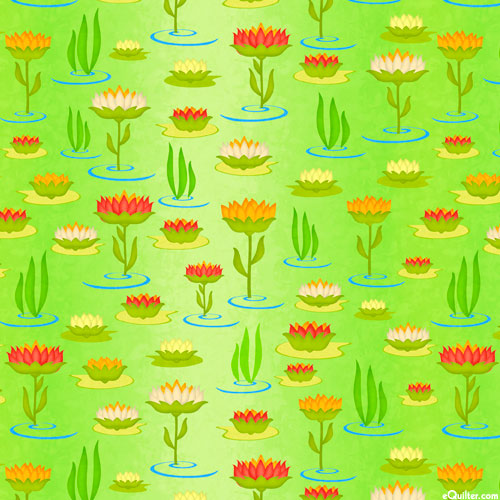Hip Hop - Lotus Pond - Sprout Green - DIGITAL